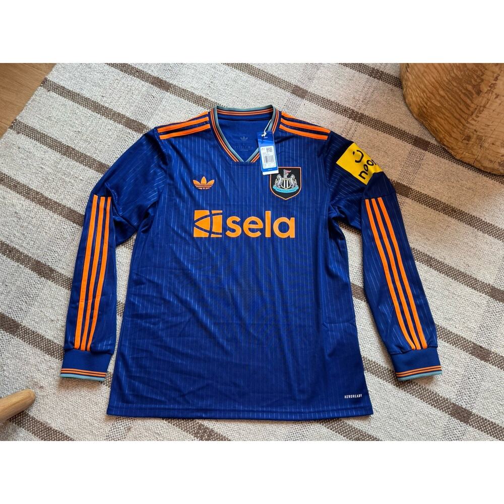 Adidas Newcastle United Long Sleeve Third Jersey FC 25/26 Large New